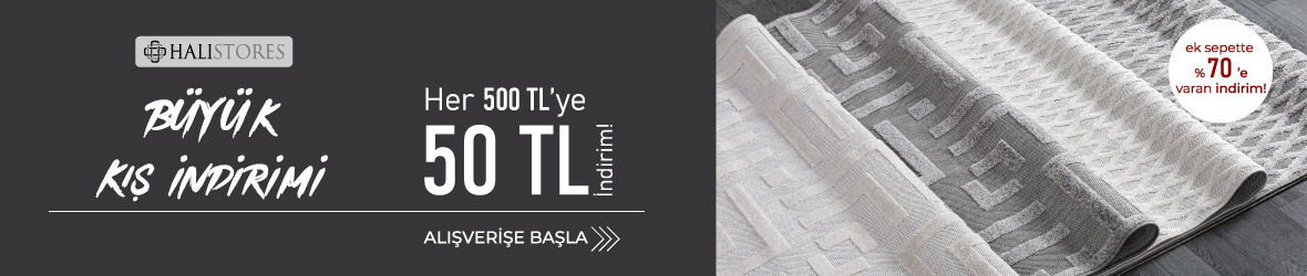 Her 500 TL'ye 50 TL İndirim