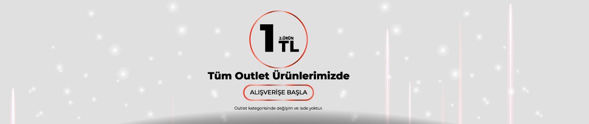 Outlet 2. Urun 1 TL