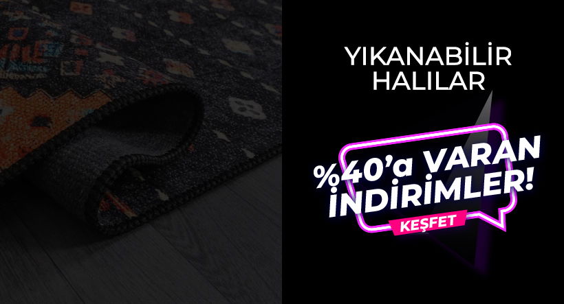 Yıkanabilir Halı