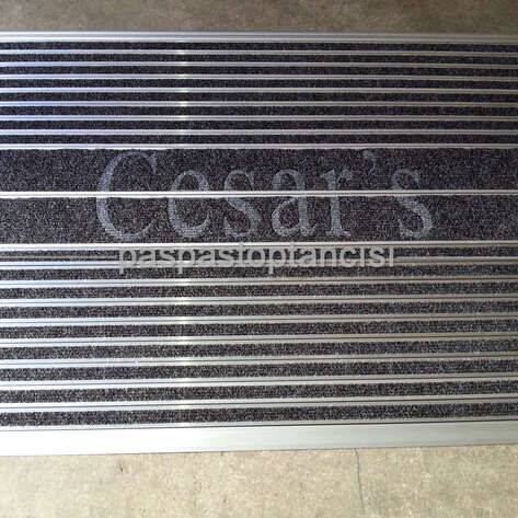 Paspas Toptancısı - Alüminyum Logolu Paspas