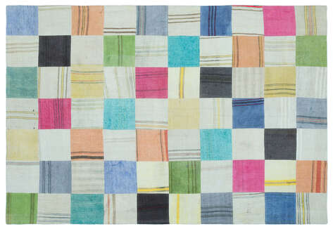 Apex Kilim Patchwork Unique Colours 25341 156 cm X 230 cm