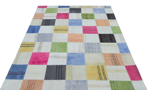 Apex Kilim Patchwork Unique Colours 25344 159 cm X 228 cm