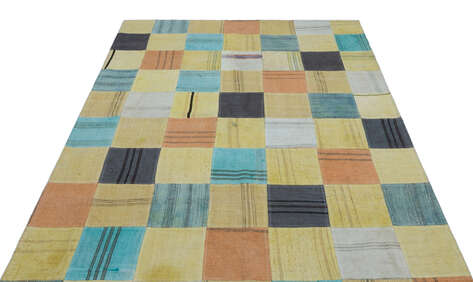 Apex Kilim Patchwork Unique Colours 26769 162 cm X 234 cm