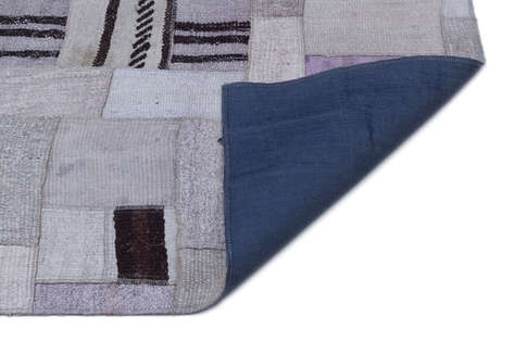 Apex Kilim Patchwork Unique Hemp 33019 161 cm X 229 cm