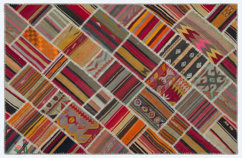 Apex Kilim Patchwork Unique Naturel 25257 153 cm X 236 cm