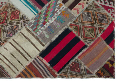 Apex Kilim Patchwork Unique Naturel 25299 164 cm X 241 cm