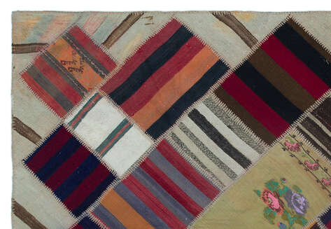 Apex Kilim Patchwork Unique Naturel 25300 160 cm X 235 cm