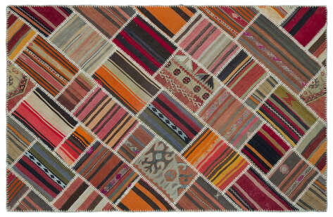 Apex Kilim Patchwork Unique Naturel 25338 157 cm X 240 cm