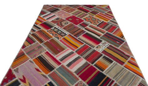 Apex Kilim Patchwork Unique Naturel 25393 188 cm X 285 cm