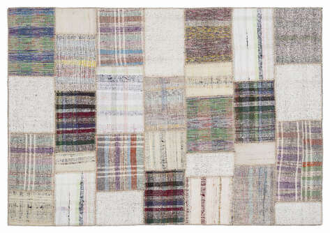 Apex Kilim Patchwork Unique Striped 1038 160 cm X 230 cm