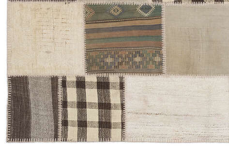 Apex Kilim Patchwork Unique Striped 1161 160 cm X 230 cm