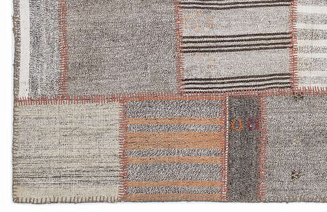 Apex Kilim Patchwork Unique Striped 1295 160 cm X 230 cm