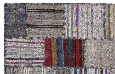 Apex Kilim Patchwork Unique Striped 1318 160 cm X 230 cm