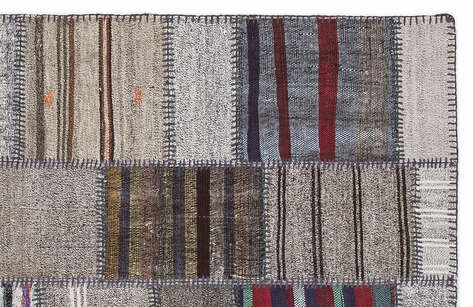 Apex Kilim Patchwork Unique Striped 1318 160 cm X 230 cm