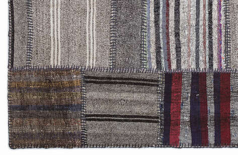 Apex Kilim Patchwork Unique Striped 1318 160 cm X 230 cm