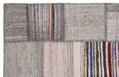 Apex Kilim Patchwork Unique Striped 1323 160 cm X 230 cm