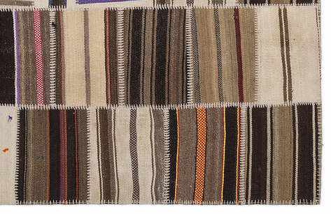 Apex Kilim Patchwork Unique Striped 1364 160 cm X 230 cm