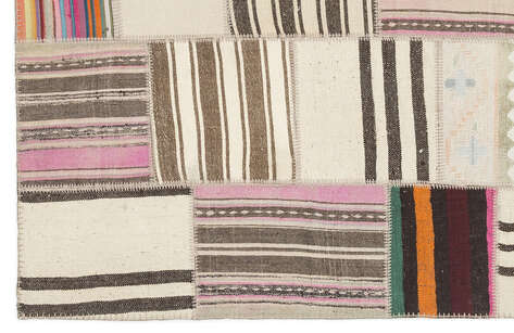 Apex Kilim Patchwork Unique Striped 1490 160 cm X 230 cm