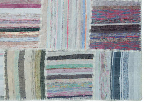 Apex Kilim Patchwork Unique Striped 22517 160 cm X 225 cm