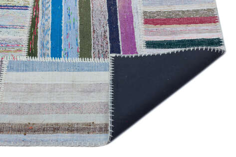 Apex Kilim Patchwork Unique Striped 22535 160 cm X 223 cm