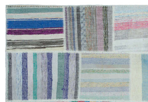 Apex Kilim Patchwork Unique Striped 22536 160 cm X 230 cm