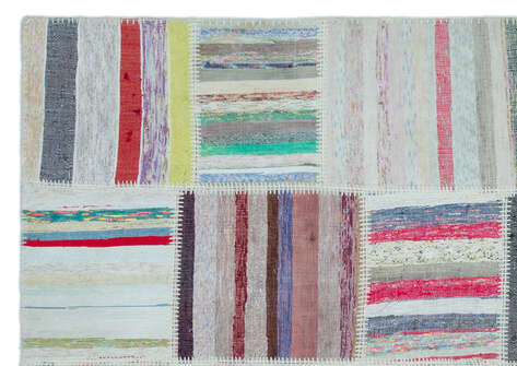 Apex Kilim Patchwork Unique Striped 22538 160 cm X 230 cm