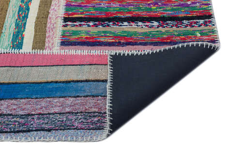 Apex Kilim Patchwork Unique Striped 22542 160 cm X 225 cm