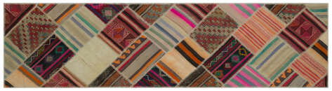 Apex Kilim Patchwork Unique Striped 22548 085 cm X 316 cm