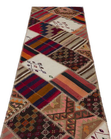 Apex Kilim Patchwork Unique Striped 22552 081 cm X 301 cm