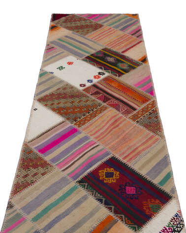 Apex Kilim Patchwork Unique Striped 22554 082 cm X 300 cm