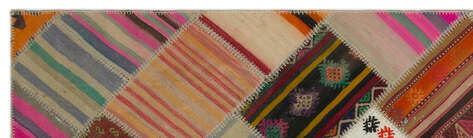 Apex Kilim Patchwork Unique Striped 22554 082 cm X 300 cm