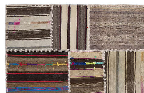 Apex Kilim Patchwork Unique Striped 2257 160 cm X 230 cm