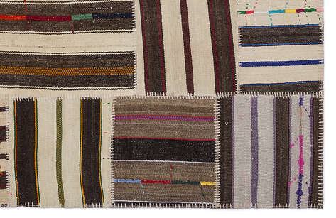 Apex Kilim Patchwork Unique Striped 2259 160 cm X 230 cm