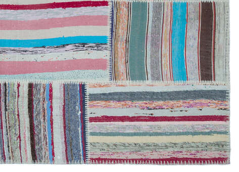 Apex Kilim Patchwork Unique Striped 25461 160 cm X 225 cm