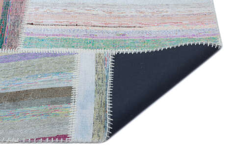 Apex Kilim Patchwork Unique Striped 25469 160 cm X 224 cm