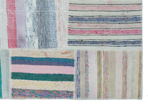 Apex Kilim Patchwork Unique Striped 25483 160 cm X 225 cm