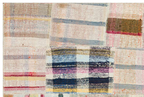 Apex Kilim Patchwork Unique Striped 36361 151 cm X 225 cm