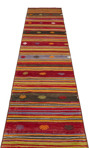 Apex Kilim Halı Striped 36418 072 cm X 334 cm