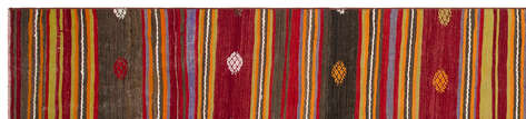 Apex Kilim Halı Striped 36418 072 cm X 334 cm