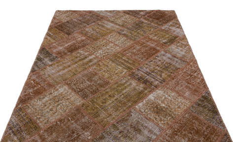 Apex Patchwork Unique Kahve 21006 157 cm X 232 cm