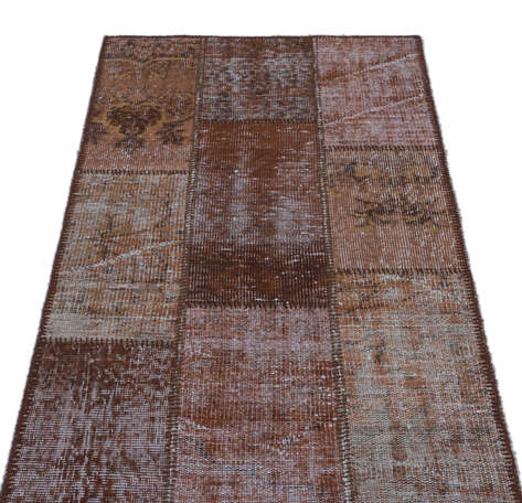 Apex Patchwork Unique Kahve 24745 080 cm X 150 cm