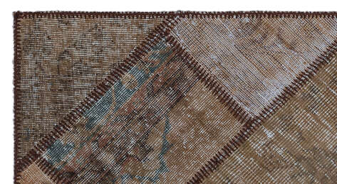 Apex Patchwork Unique Kahve 25880 080 cm X 150 cm