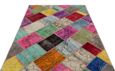 Apex Patchwork Unique Multi Naturel 20981 160 cm X 234 cm