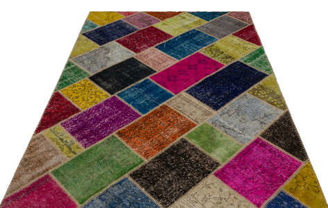 Apex Patchwork Unique Multi Naturel 21635 160 cm X 233 cm