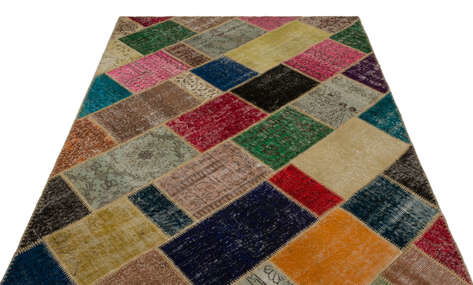 Apex Patchwork Unique Multi Naturel 21673 160 cm X 233 cm