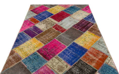 Apex Patchwork Unique Multi Naturel 22033 160 cm X 230 cm