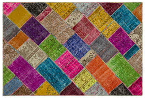 Apex Patchwork Unique Multi Naturel 22035 160 cm X 230 cm