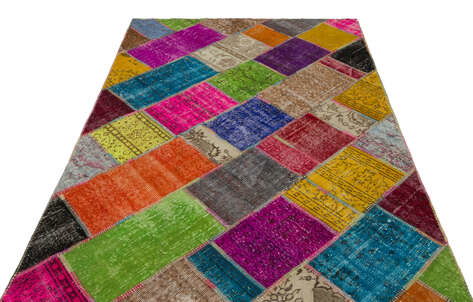 Apex Patchwork Unique Multi Naturel 22035 160 cm X 230 cm