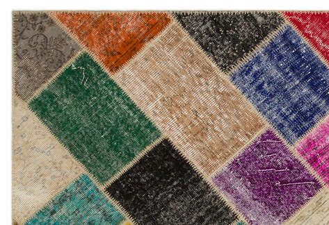 Apex Patchwork Unique Multi Naturel 22071 160 cm X 230 cm