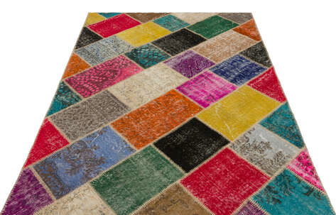 Apex Patchwork Unique Multi Naturel 22071 160 cm X 230 cm